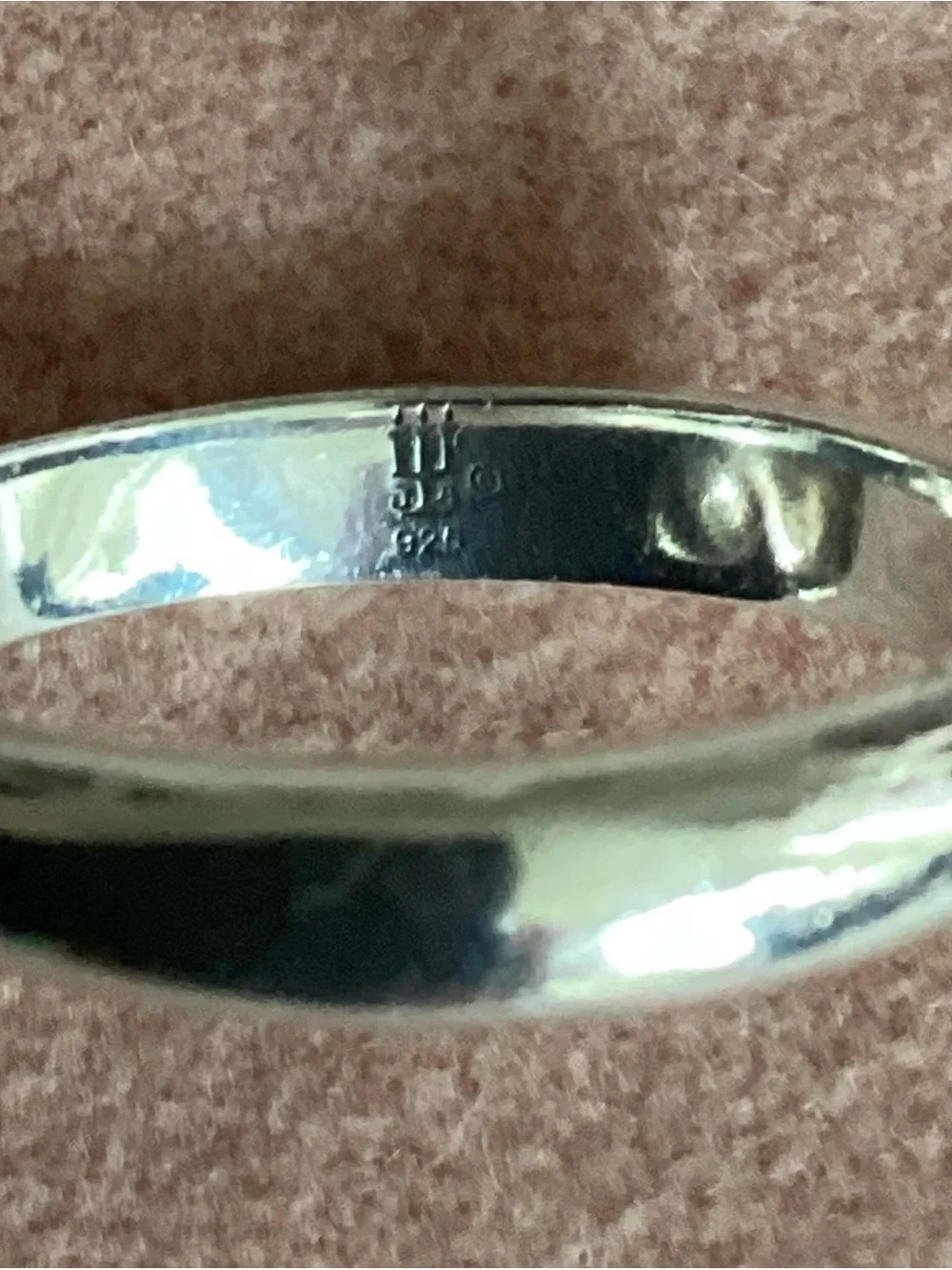 James Avery Silver Flower Ring Size 9
